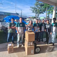 Entrega de Livros para a Biblioteca do Polo de Sapezal - MT